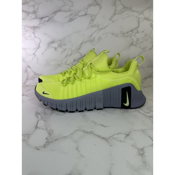 Nike Free Metcon 6 Training Running NBY Light Lemon Men's Sz 10 FJ7127-700 - Picture 3 of 6